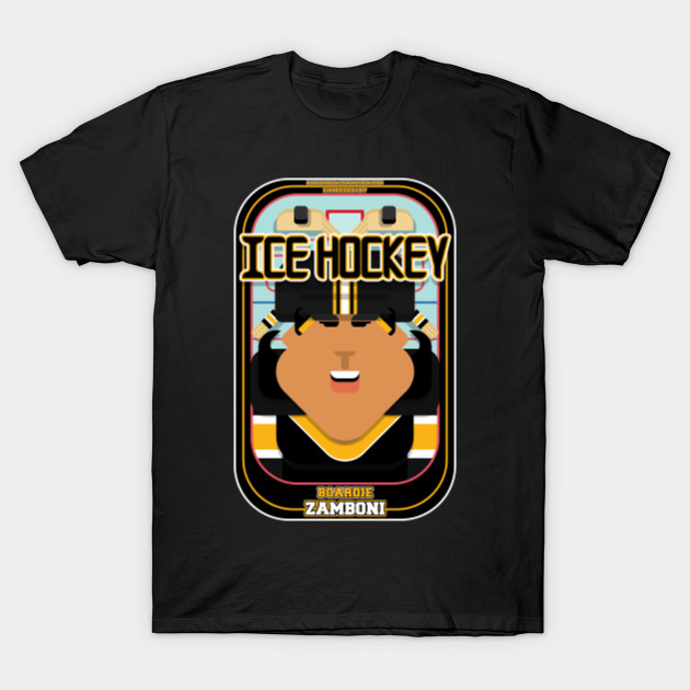 Ice Hockey Black and Yellow - Boardie Zamboni - Indie version
